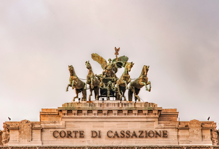 The Palazzo di Giustizia situated in the Italian capital of Rome.